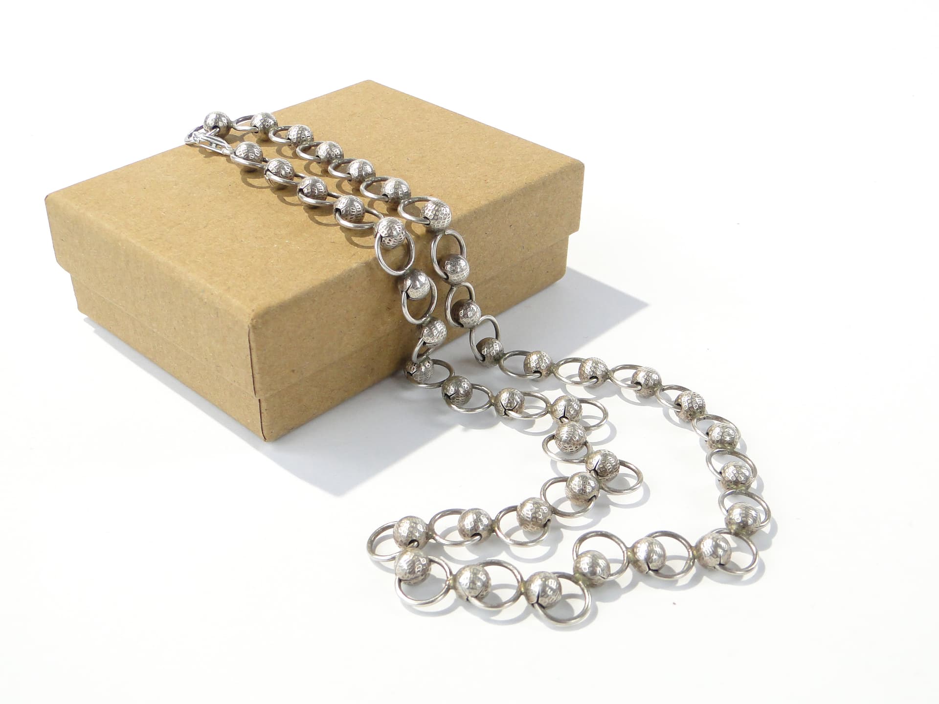 Modernist Necklace, silver, Poland, 1990s - 158539