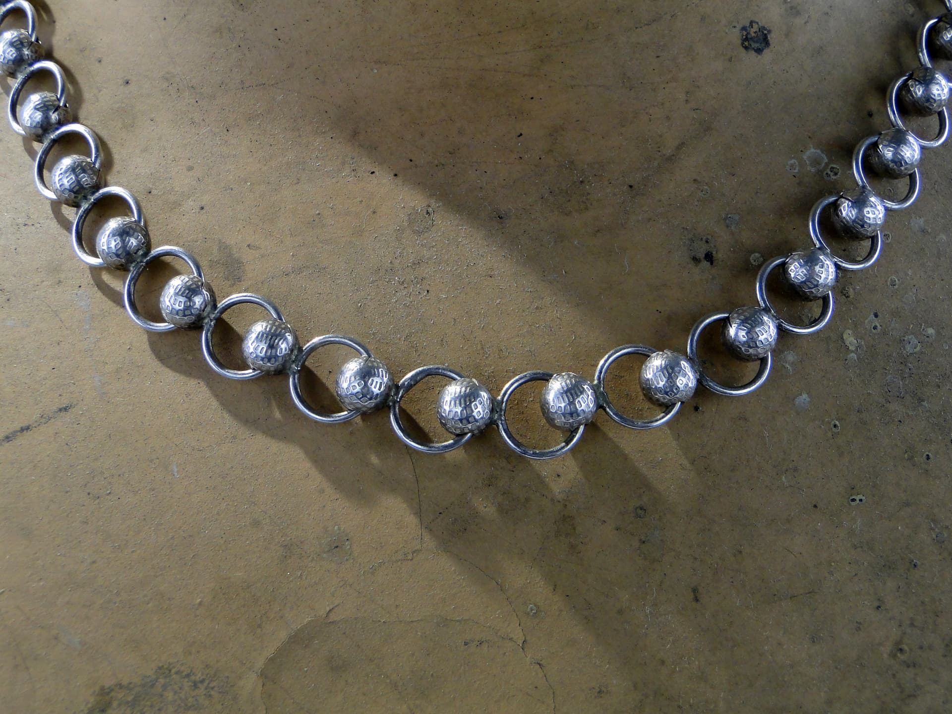 Modernist Necklace, silver, Poland, 1990s - 158545