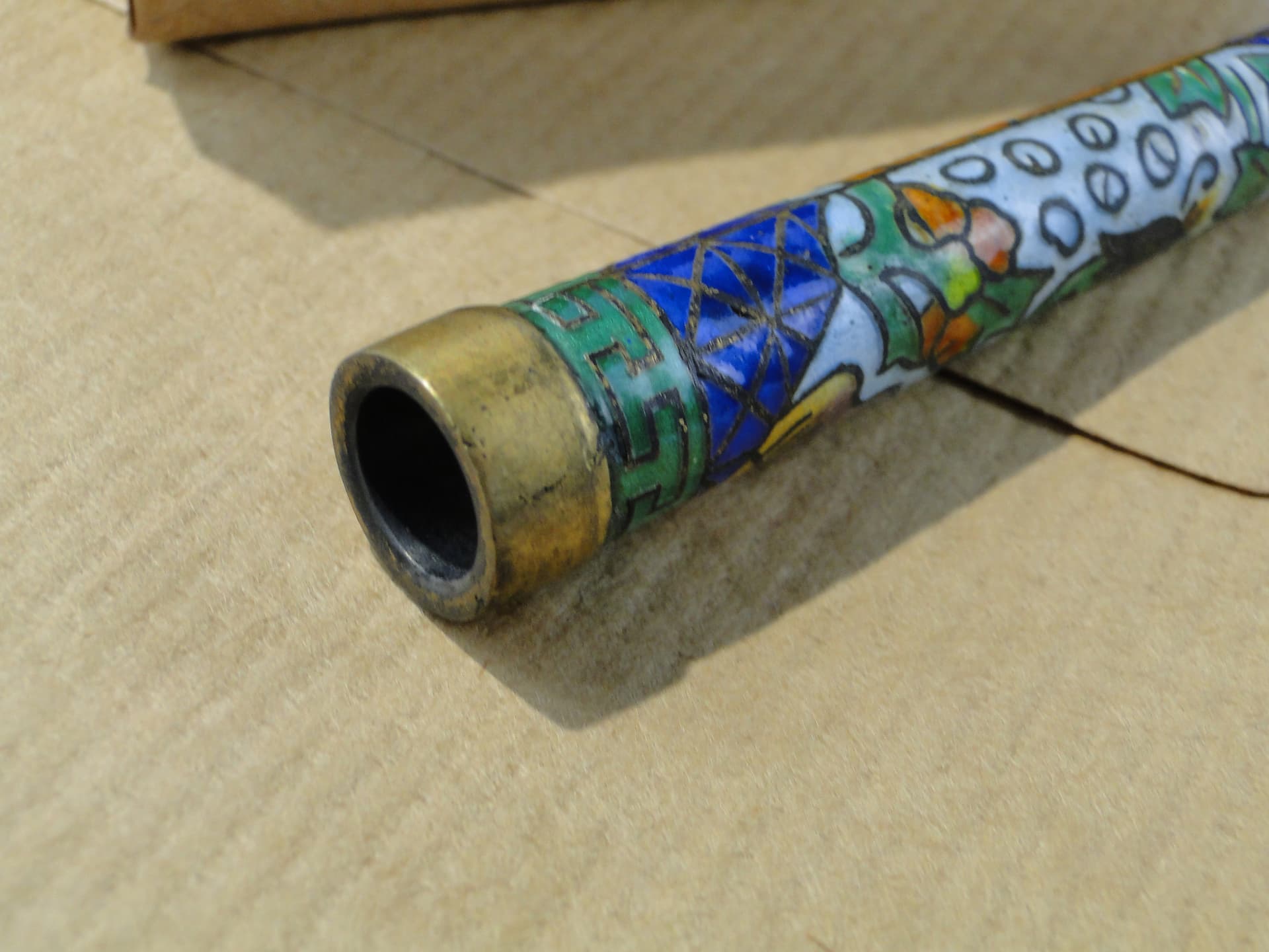 Lufka orientalna cloisonné, multicolor, Chiny, lata 50. - 159144