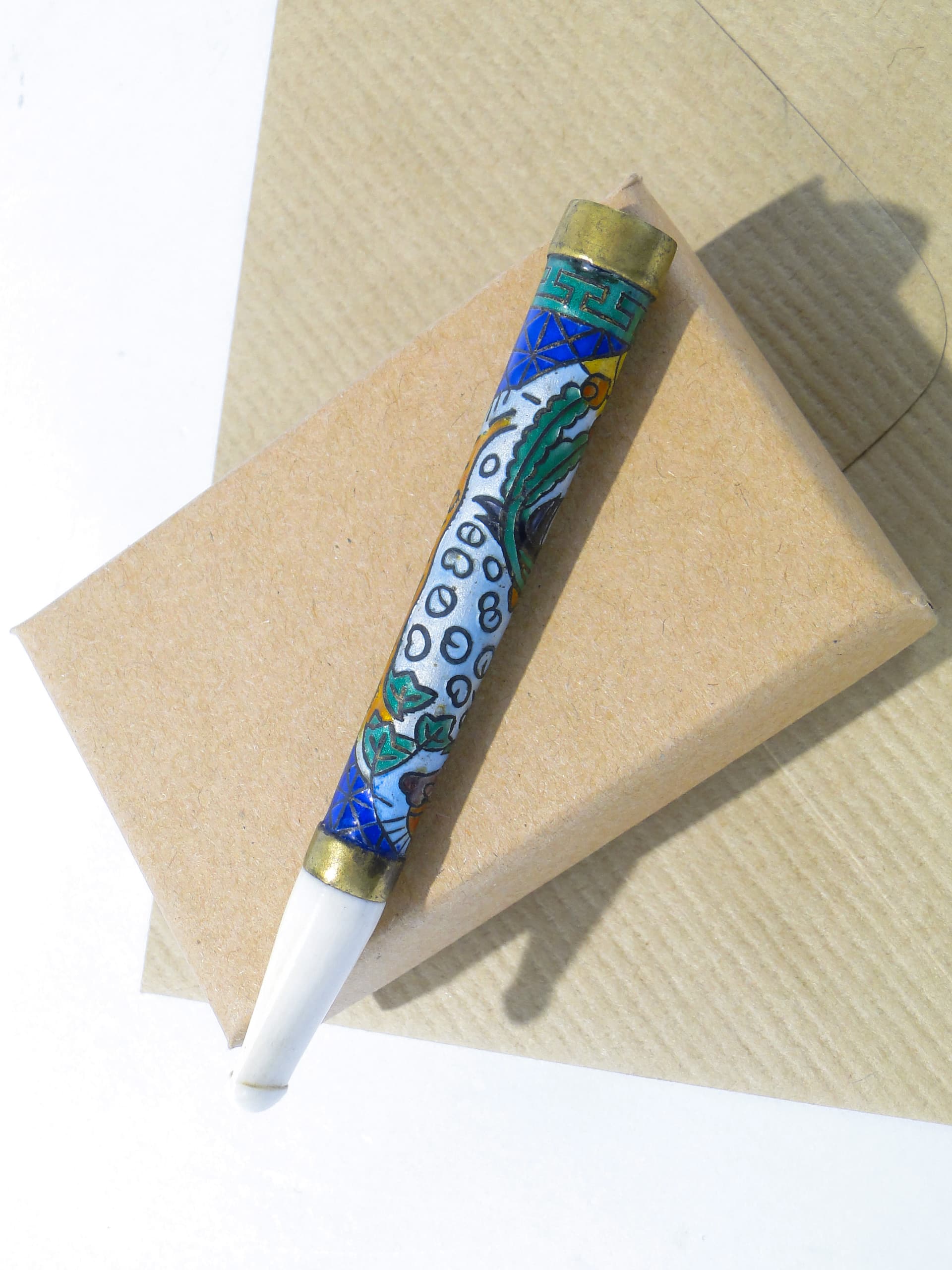 Lufka orientalna cloisonné, multicolor, Chiny, lata 50. - 159138