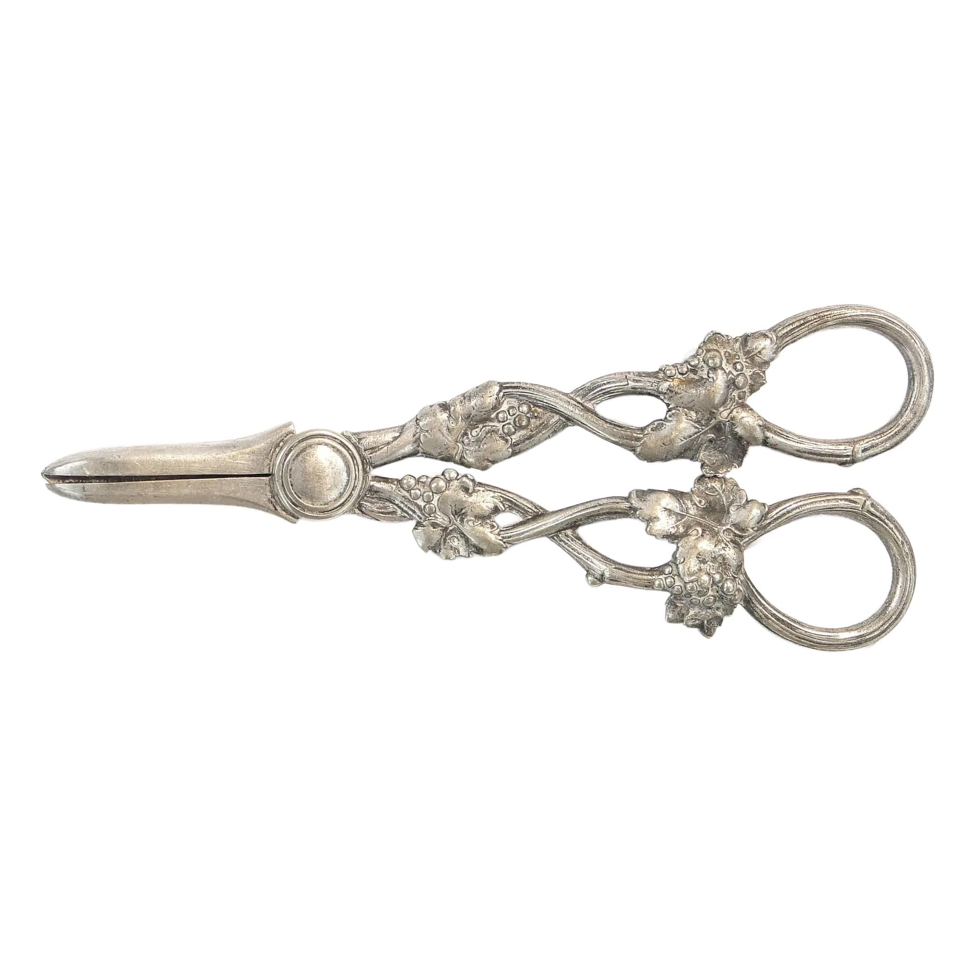 Table Grape Scissors, silver, WMF, Germany, early 20th c.