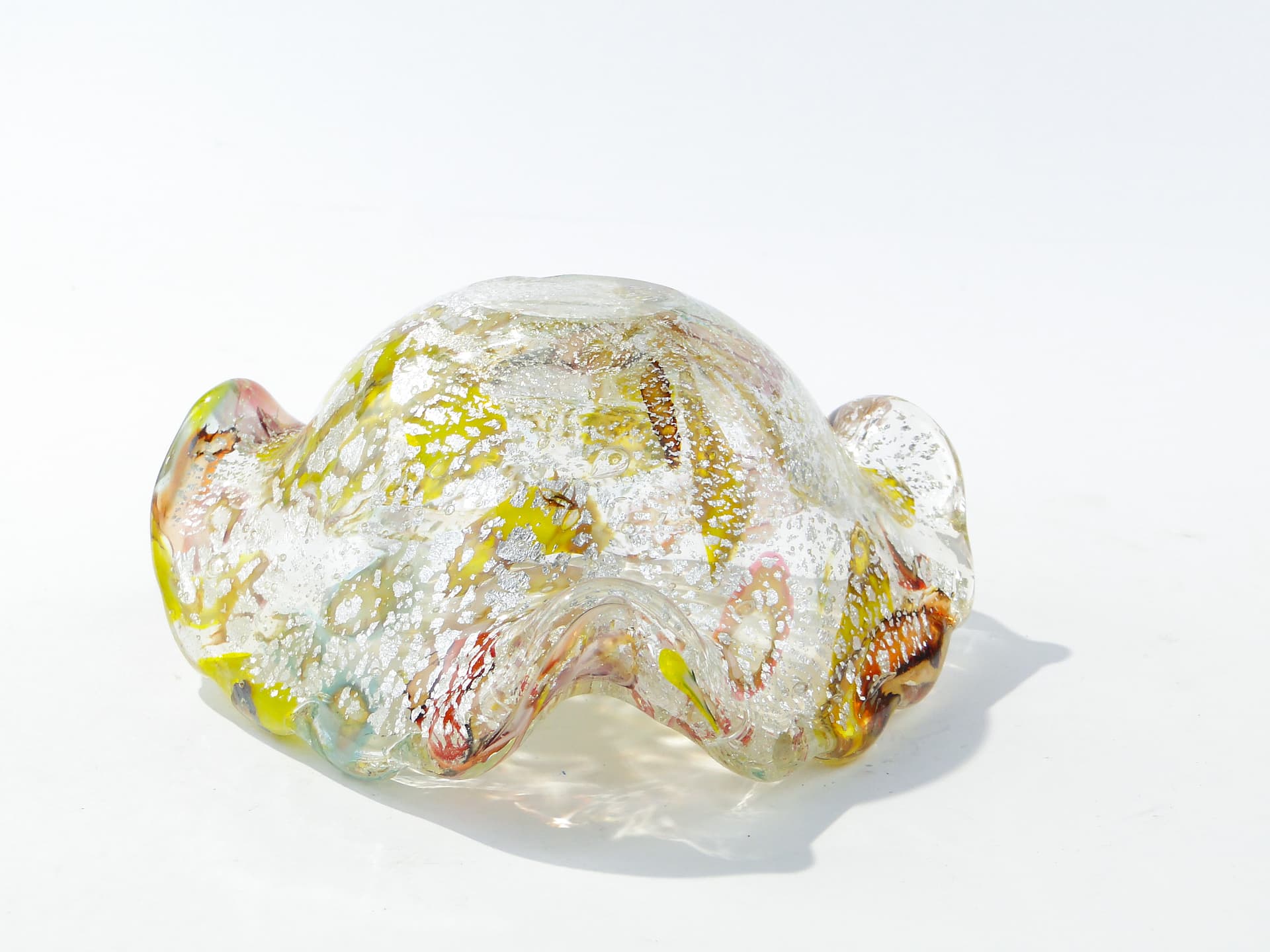 Wielobarwna patera Murano, Galliano Ferro 1950r. - 159204