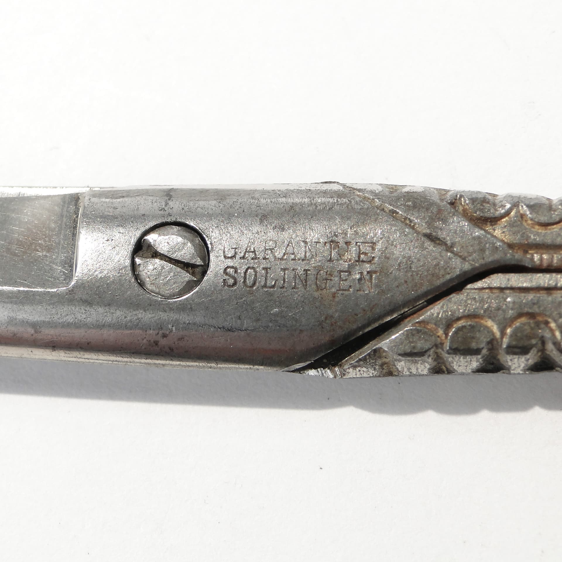 Nożyczki kute, z koniczyną, Niemcy 1900 r - 159238