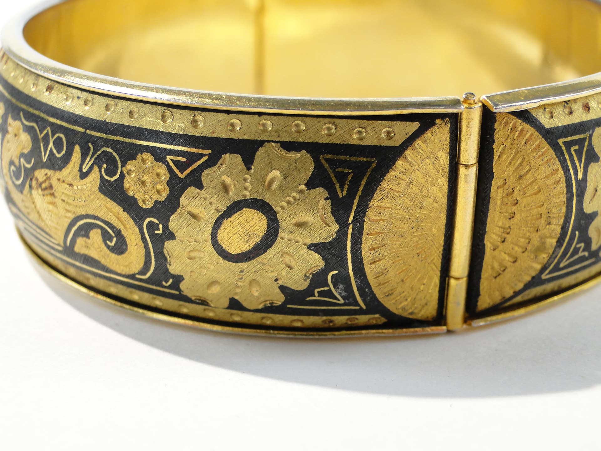 Złota bransoletka z gryfami z Toledo, lata 50. - 159532