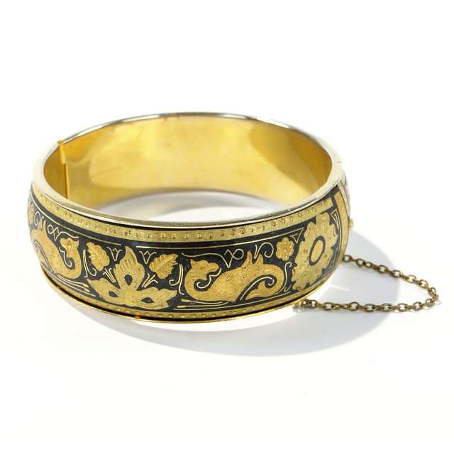 Złota bransoletka z gryfami z Toledo, lata 50. - WYMIARY