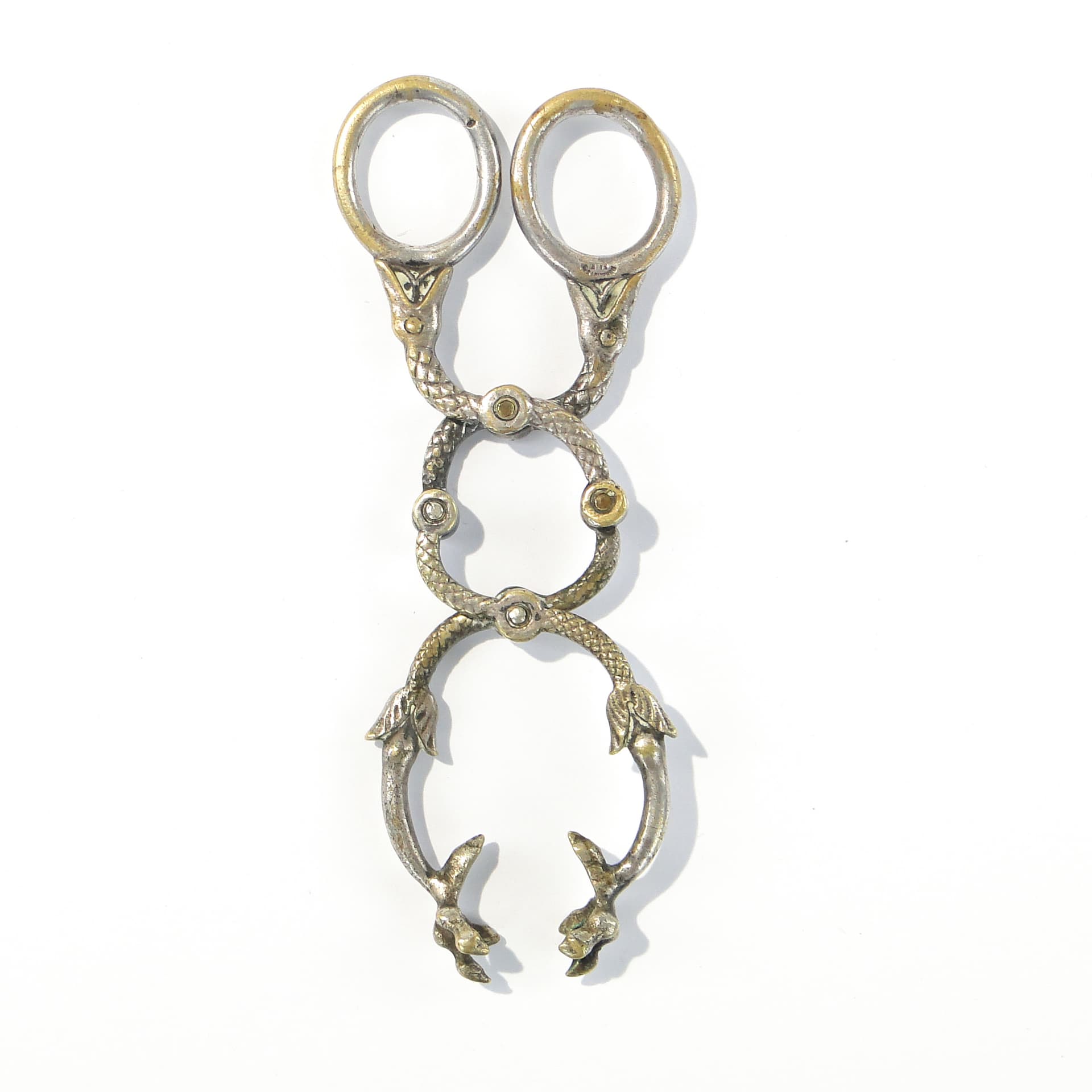 Szczypce z bocianem, Norblin, Warszawa II poł. XIX w.