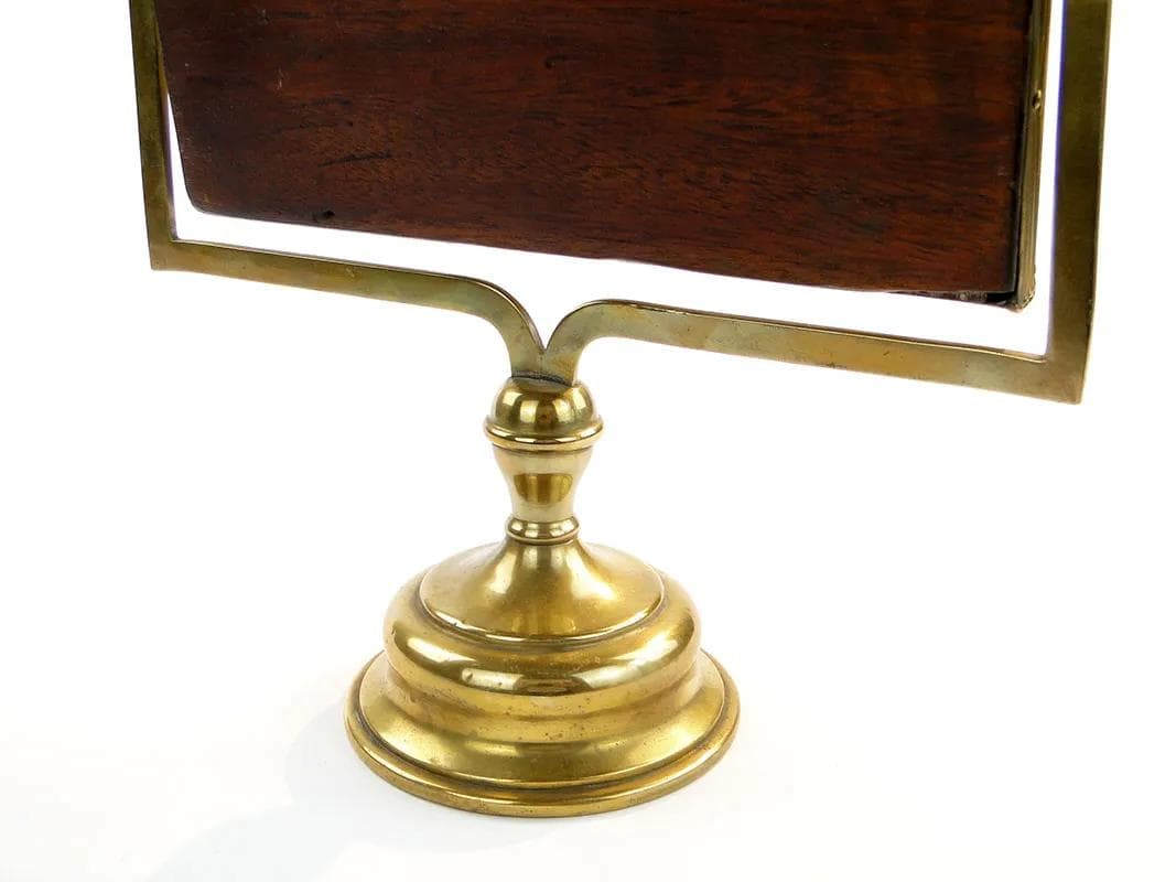 Table mirror, golden brass, Schiffers, Poland, 19th c. - 10122