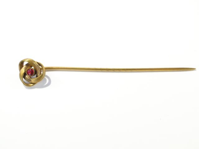 Szpilka dekoracyjna z przełomu wieku XIX i XX - WYMIARY