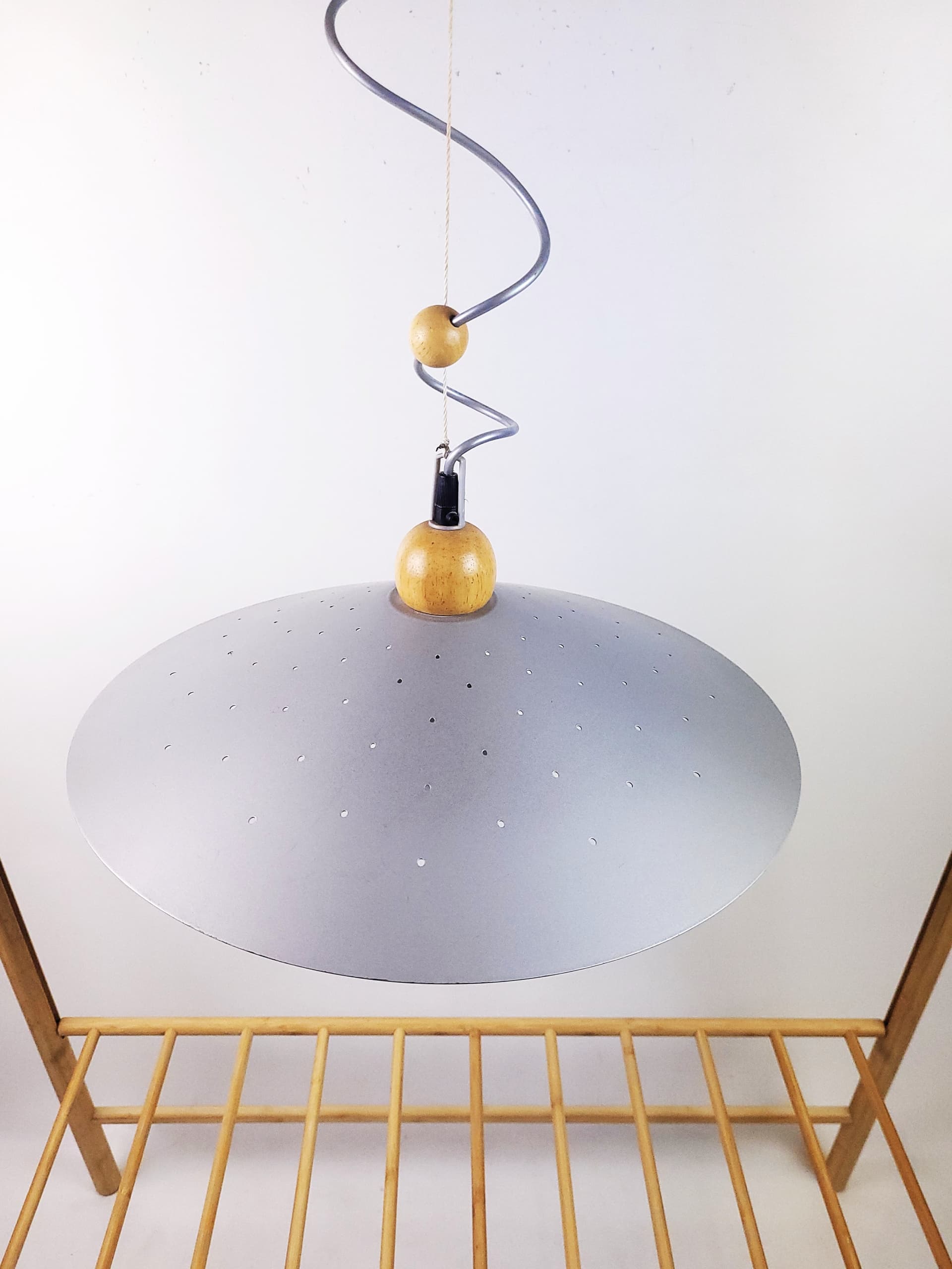 Lampa wisząca z lat 80. - 159713