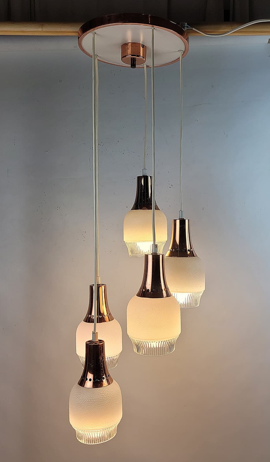 Lampa kaskadowa z lat 70. - 159805