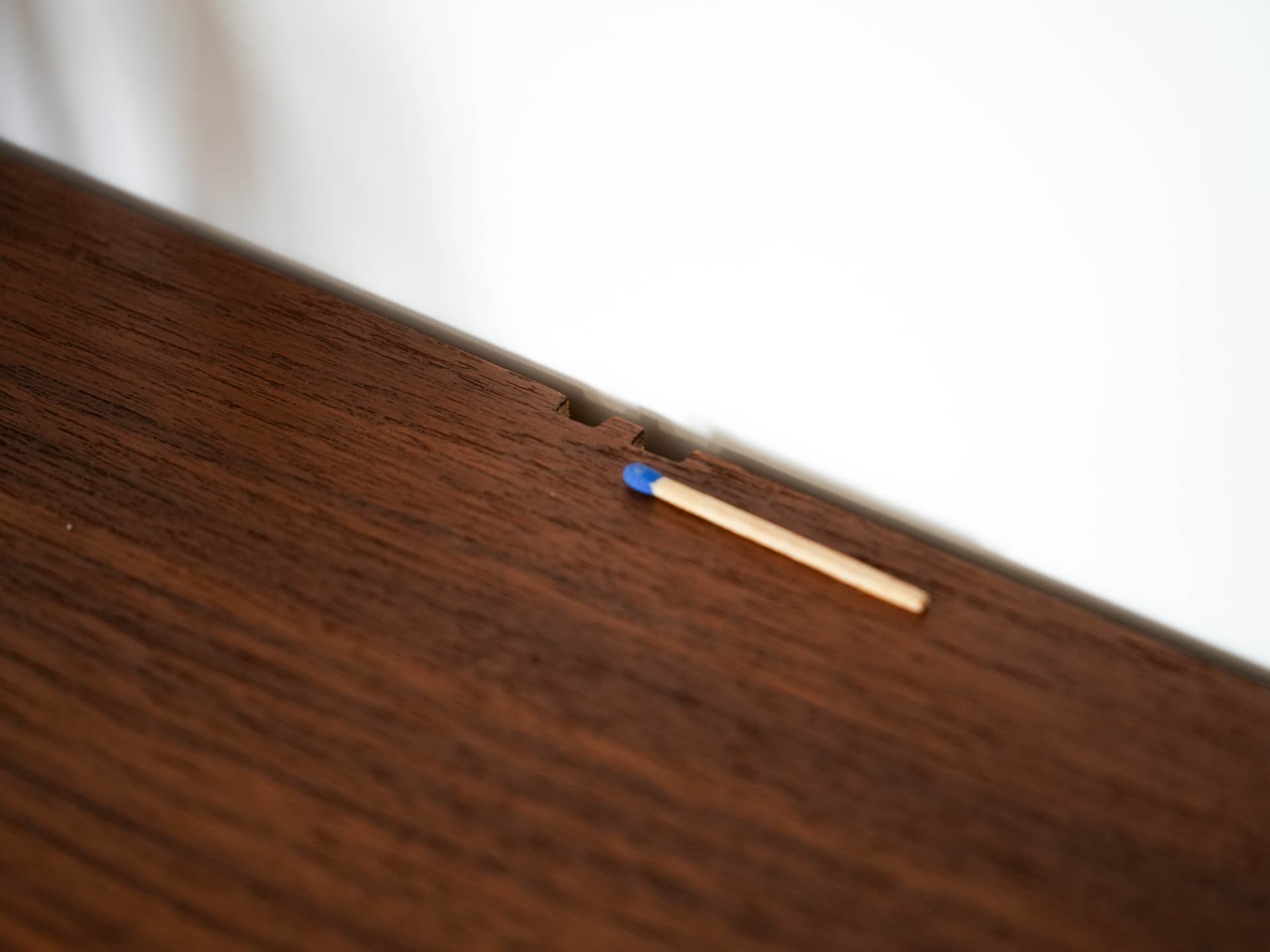 Wall unit, brown teak, Denmark, 1960s. - 159919