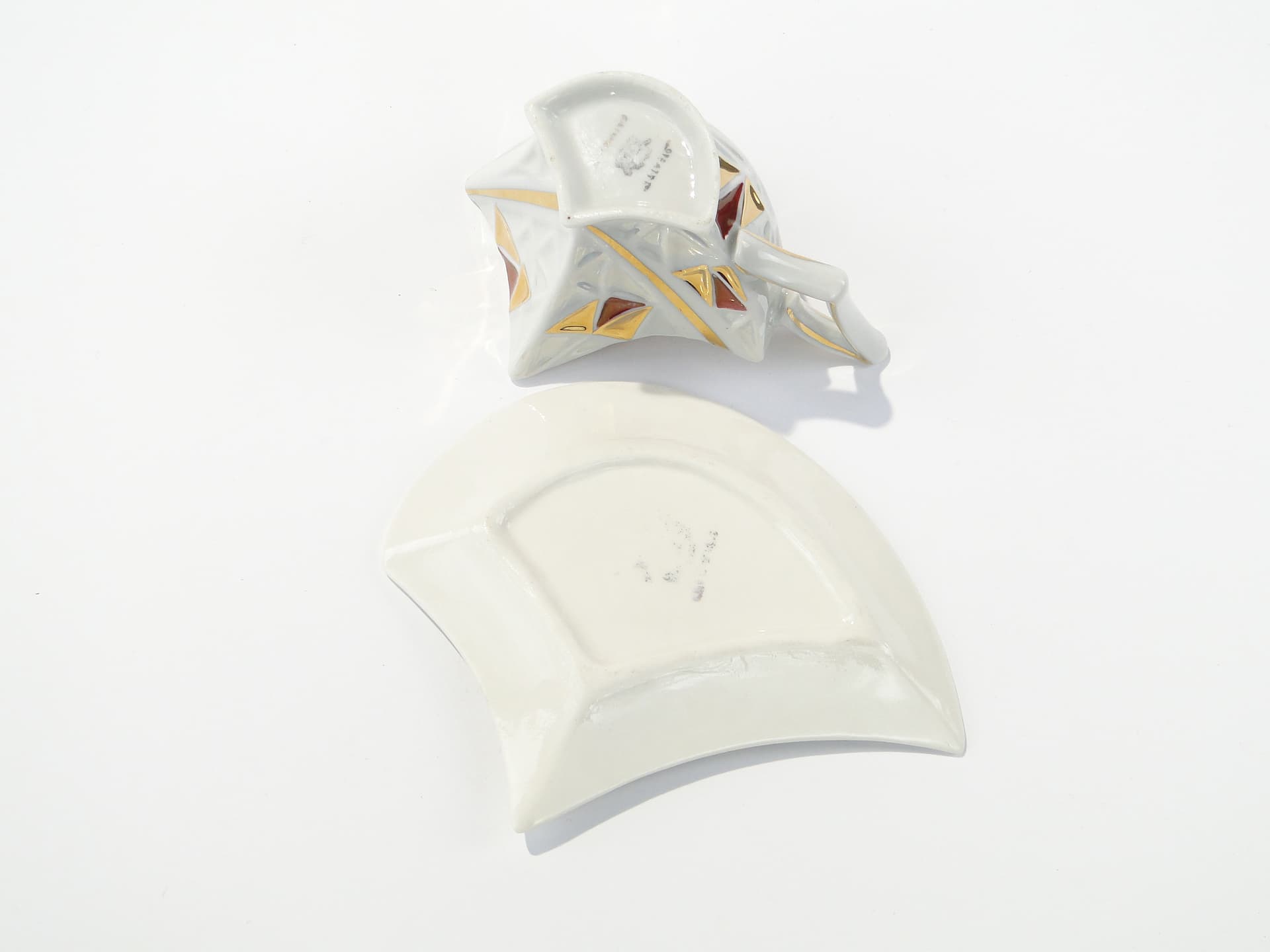 Kubistyczna filiżanka do mokki, Steatyt - 159976