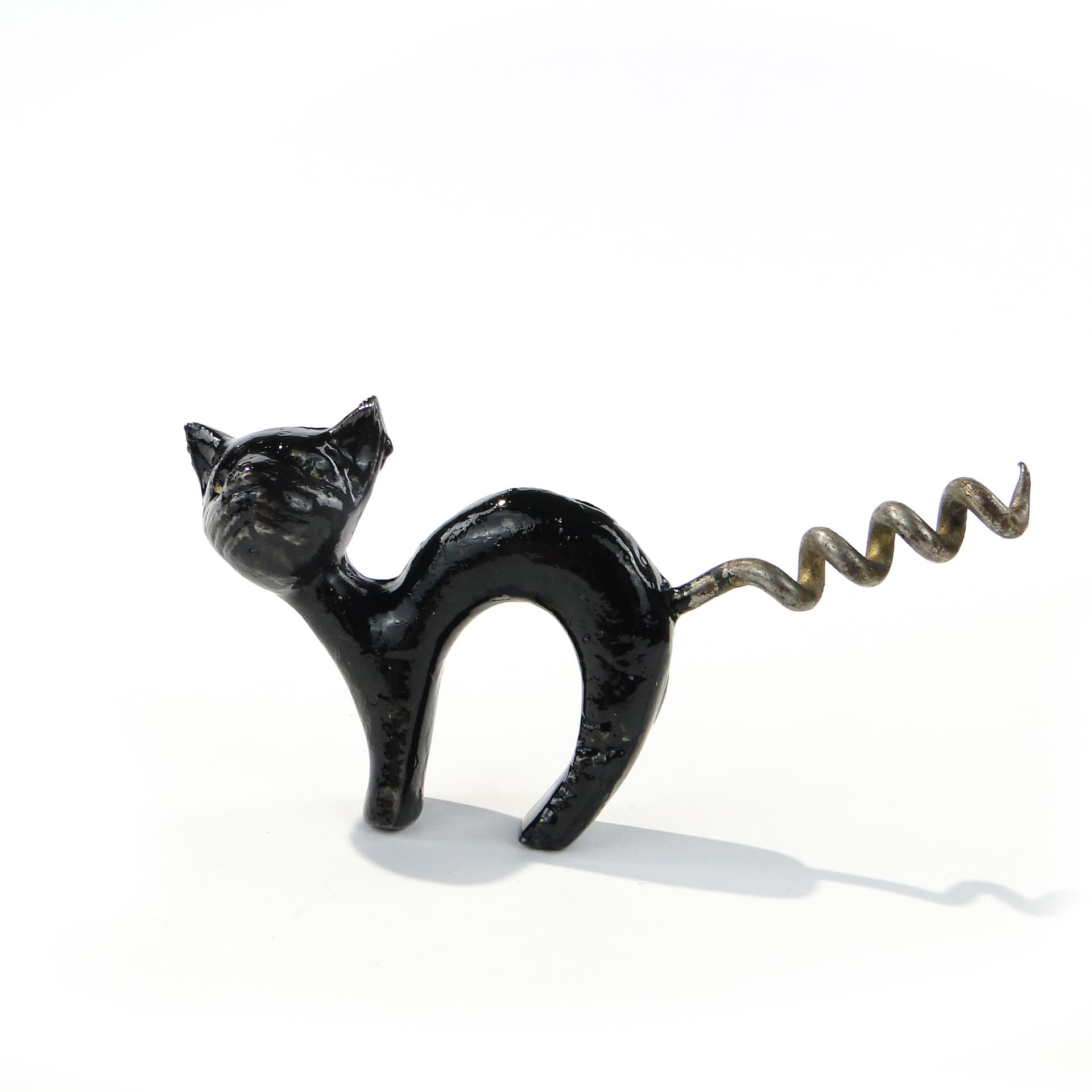 Korkociąg z kotkiem koci grzbiet - 160032