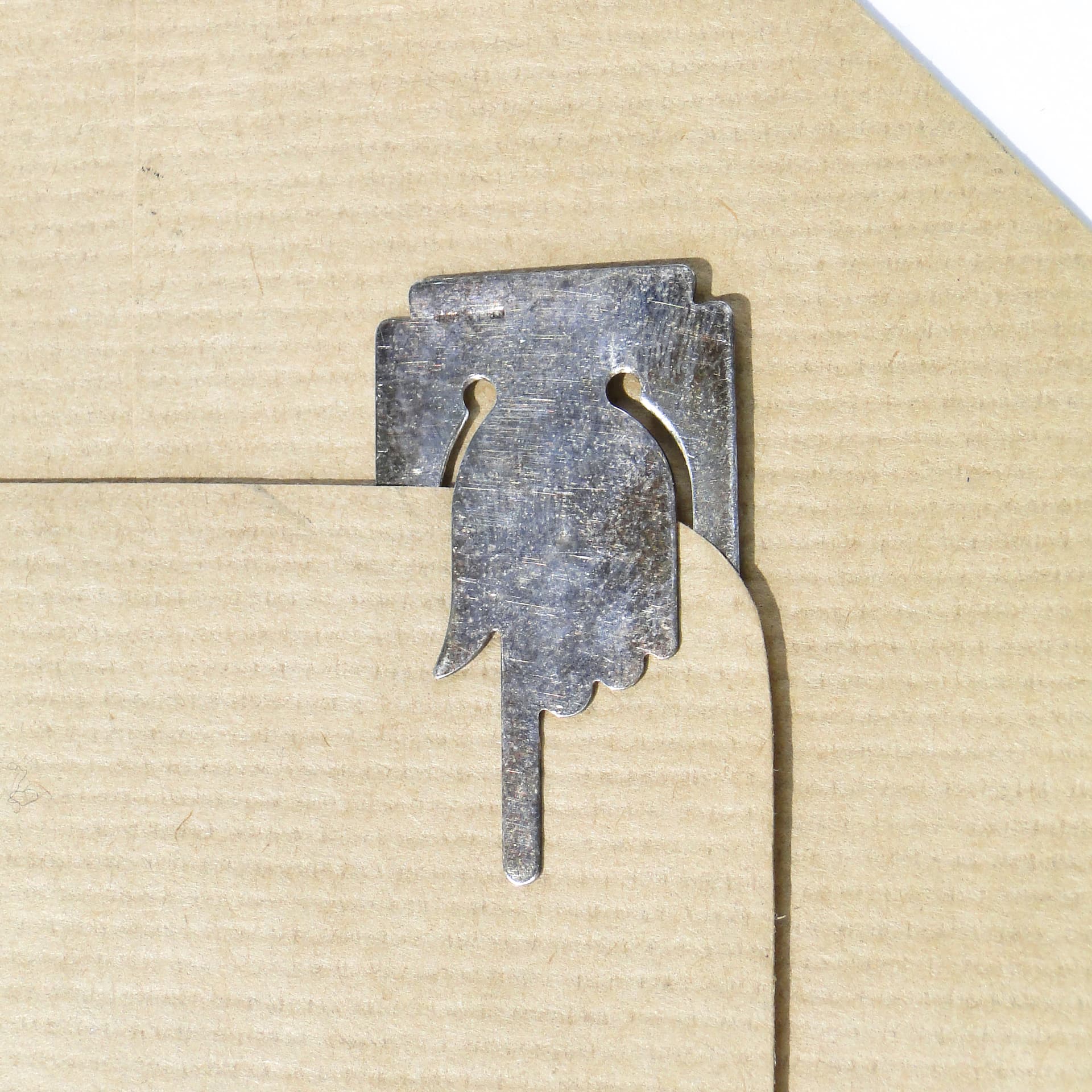 Bookmark Postmodernist, silver, Italy, 1980s. - 160046