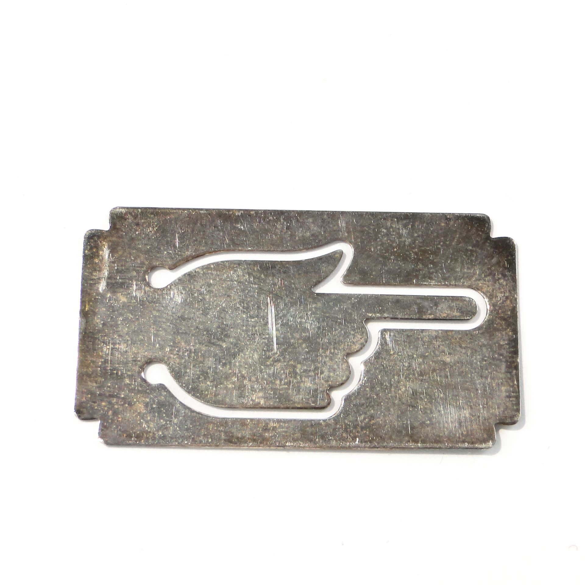 Bookmark Postmodernist, silver, Italy, 1980s. - 160042