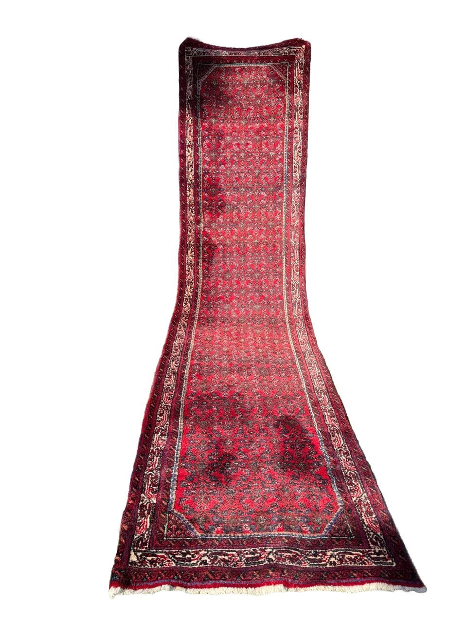 Runner Hamadan, red wool, Iran, 1990s.