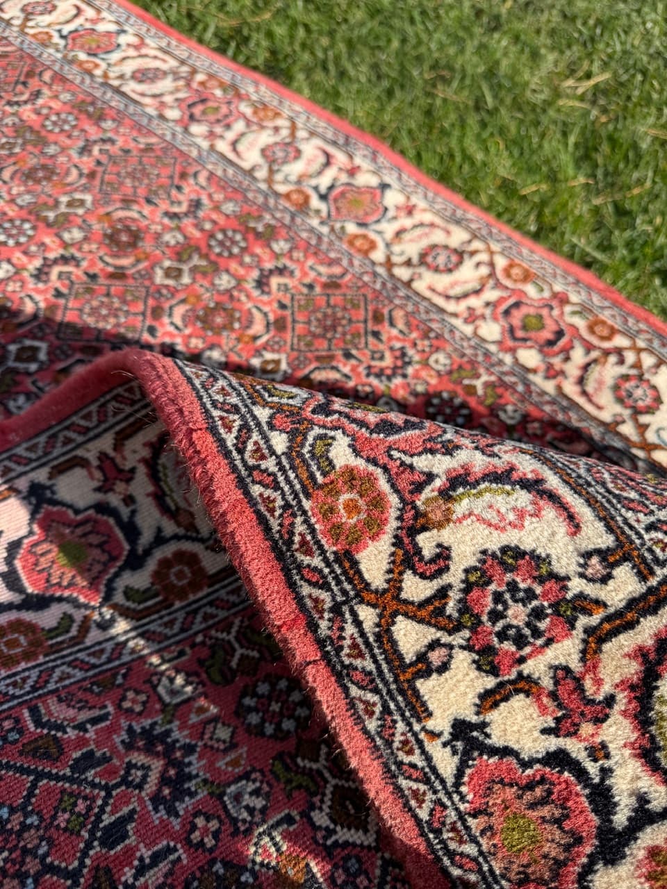 Runner Bidjar, red wool, Iran - 160140