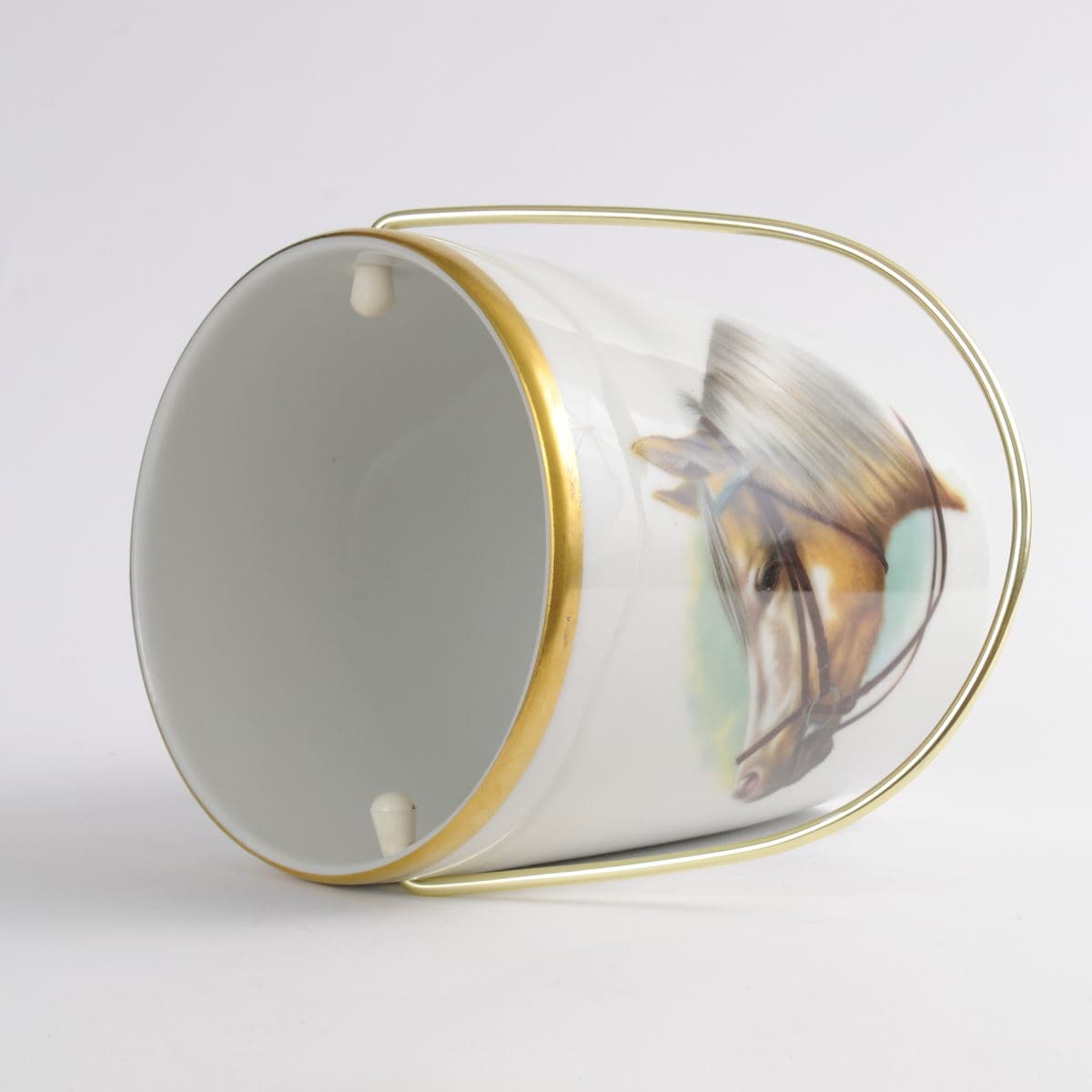 Ice bucket, white porcelain, Germany, 1960s. - 160580