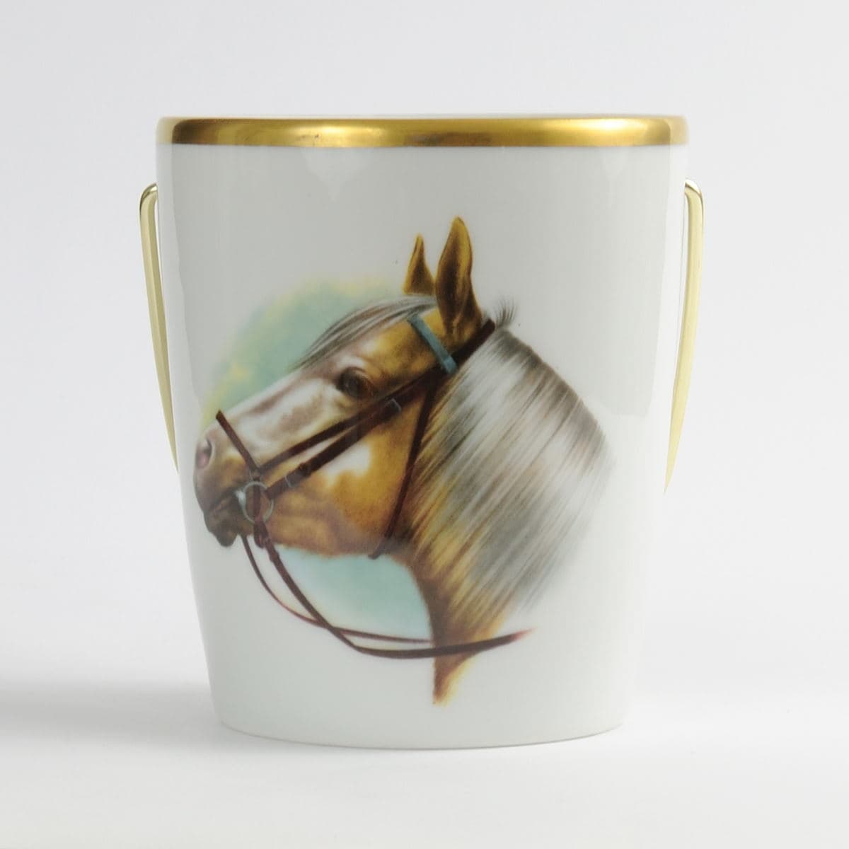 Ice bucket, white porcelain, Germany, 1960s. - 160577