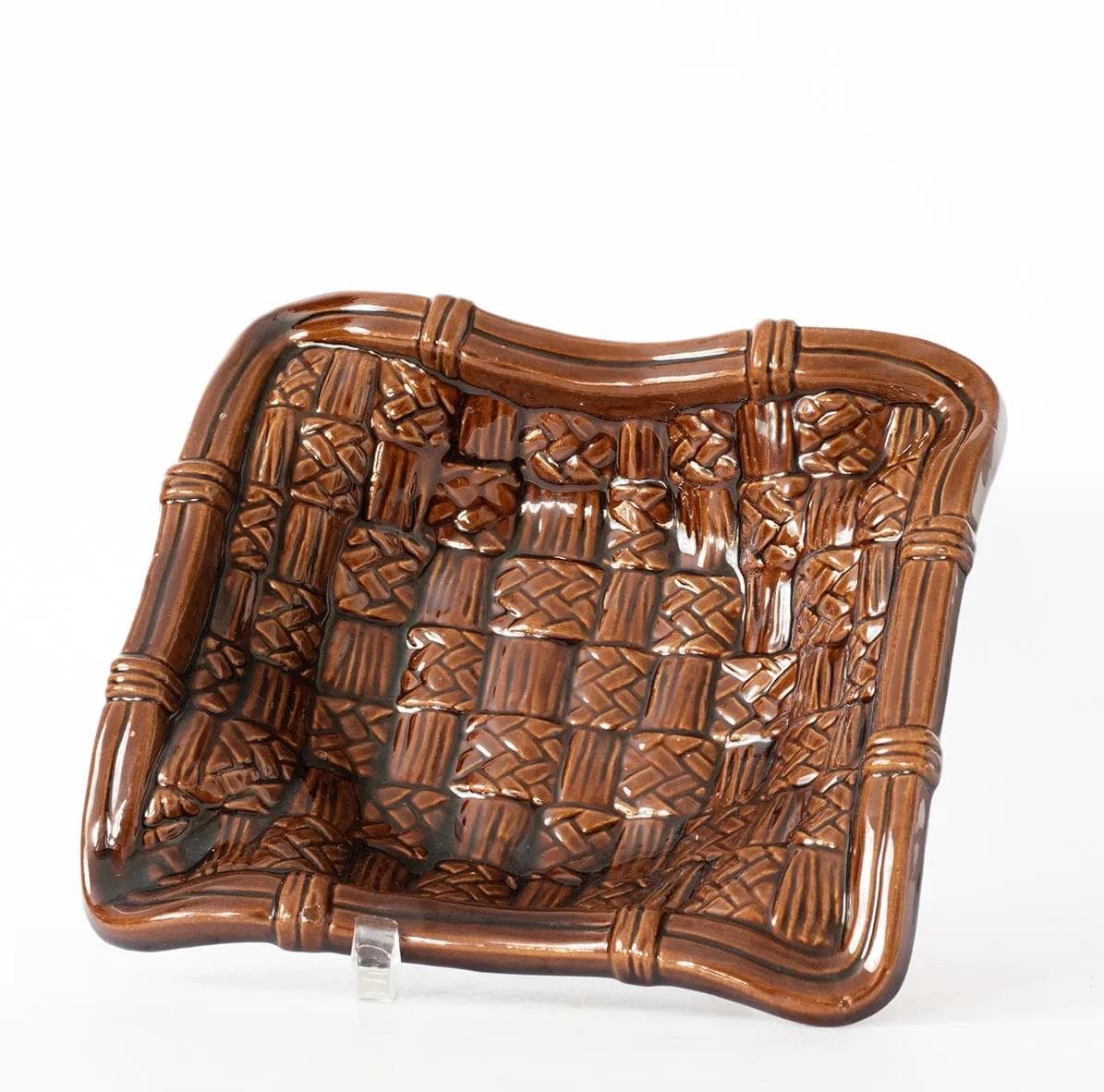 Bowl, Italica Ars, brown ceramics, Italy, 1960s. - 160426