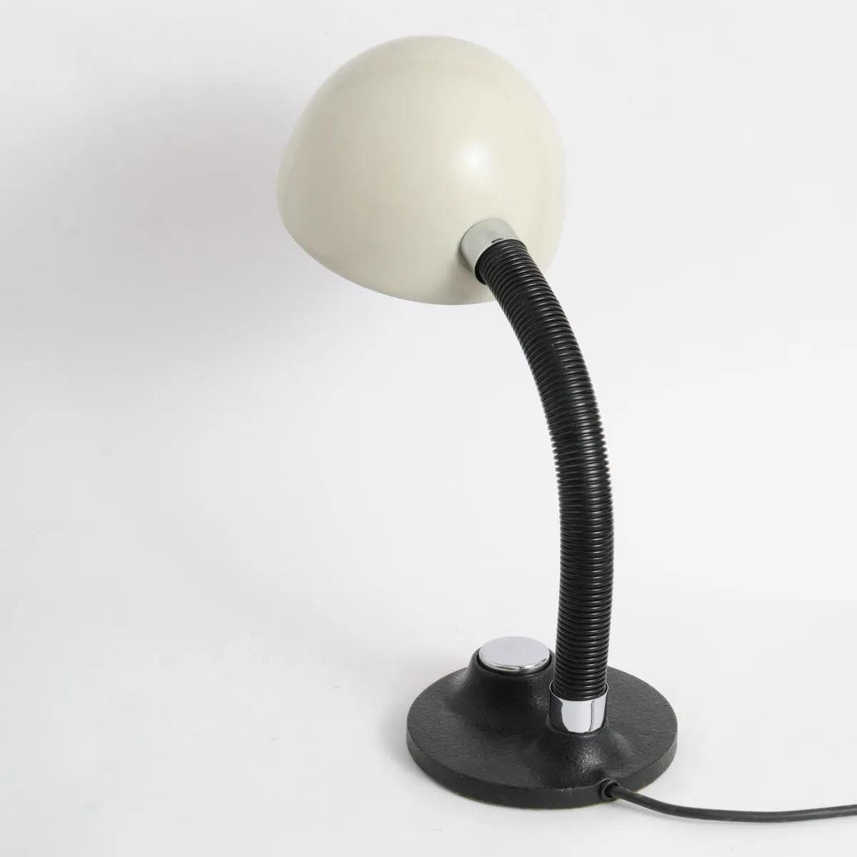 Desk lamp, ivory white, Hillebrand, Germany, 1970s. - 160383
