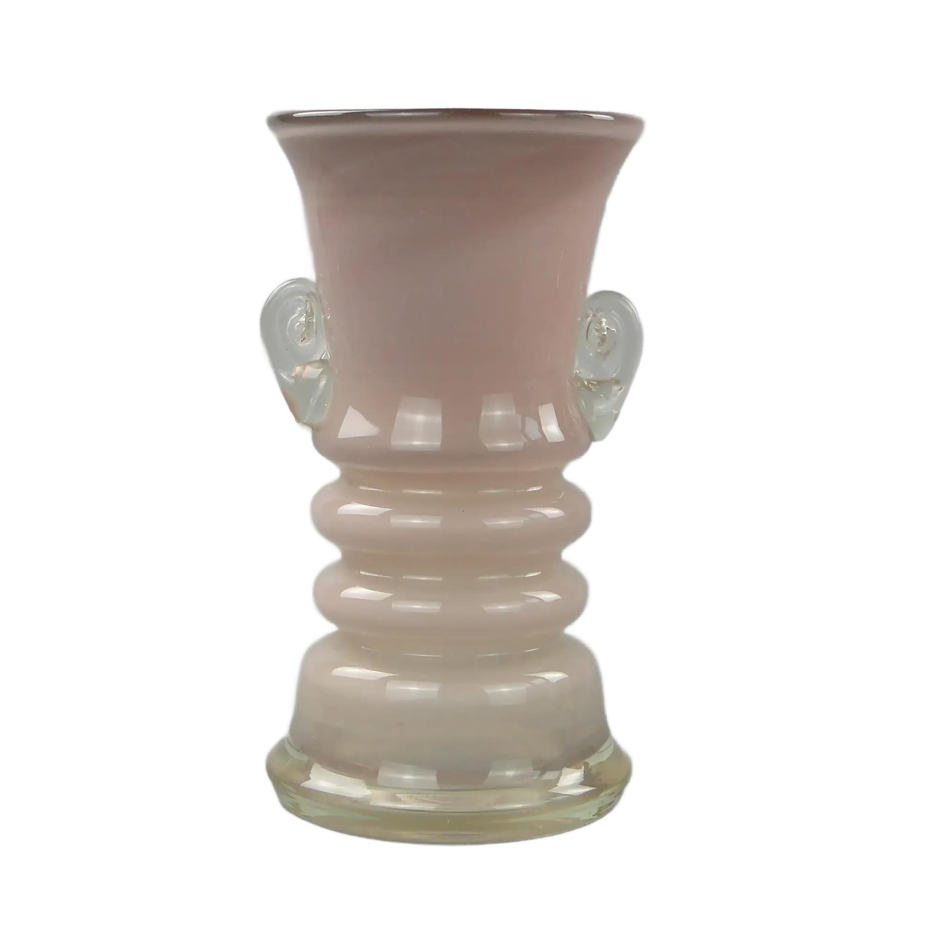 Wazon, szkło multikolor, proj. J. Słuczan-Orkusz, Polska, lata 80.