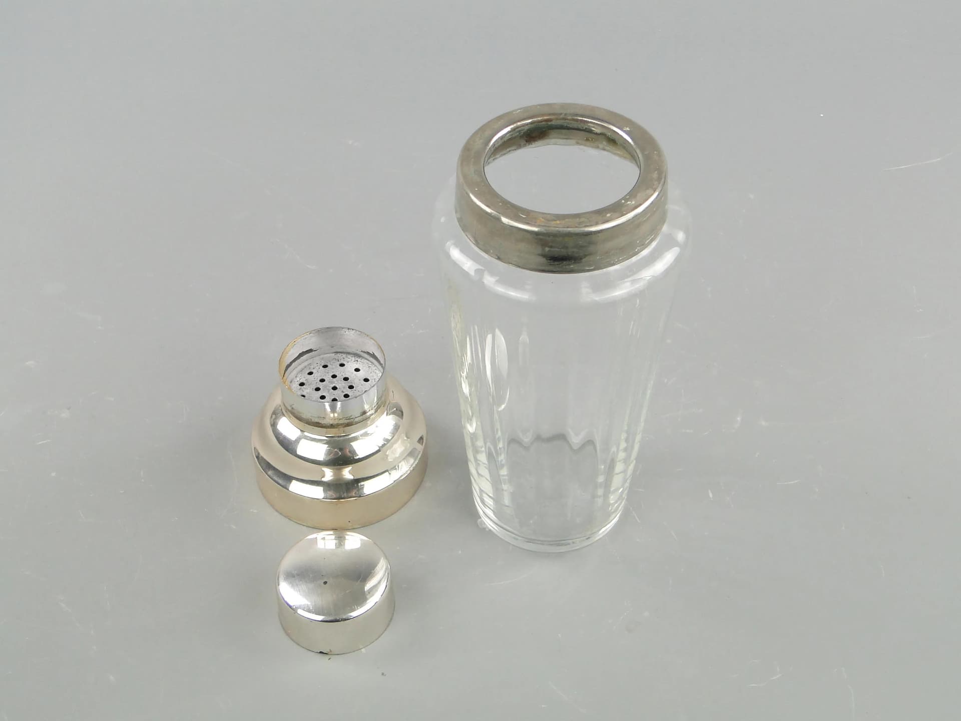 Shaker, szkło transparentne, Quist, Niemcy, lata 60. - 160633