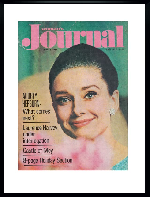 Okładka magazynu Woman's Journal, multikolor, Wielka Brytania, lata 60. - WYMIARY