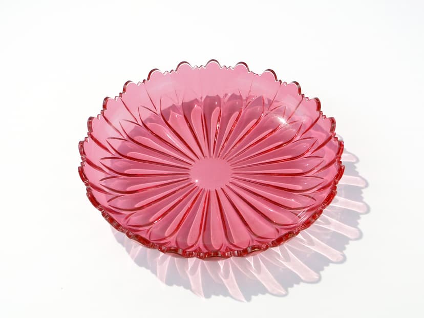 Patera kryształowa w stylu biedermajer, Huta Józefina