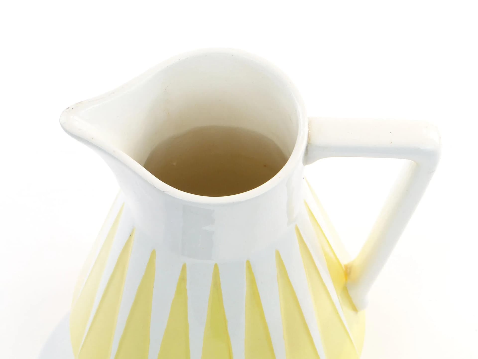 Yellow Art Deco Milk Jug, Max Roesler, Germany, 1920s - 10277