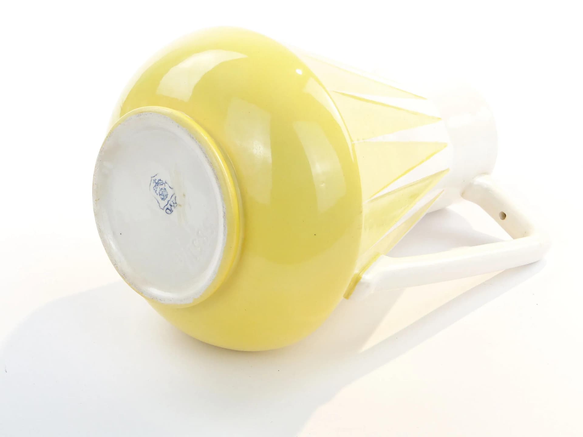 Yellow Art Deco Milk Jug, Max Roesler, Germany, 1920s - 10278