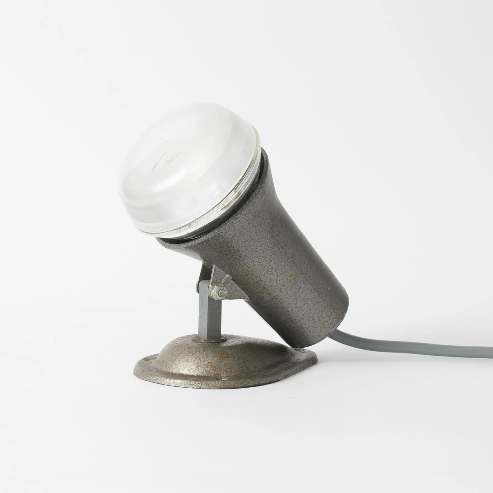 Wall sconce, Lita, silver, metal, glass, France, 1960s. - 161696