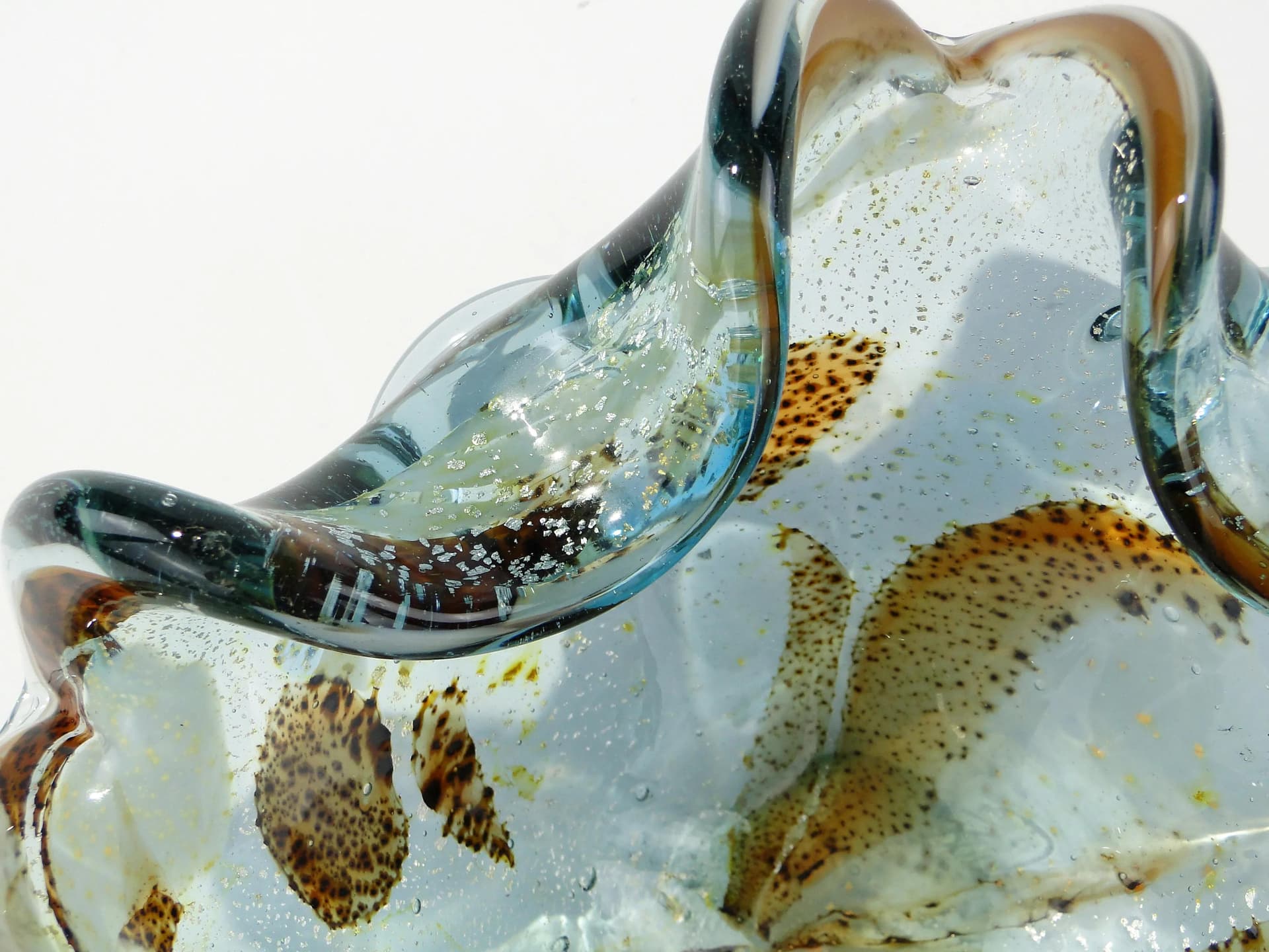 Patera Tutti Frutti, szkło multicolor, Włochy, lata 60. - 163462