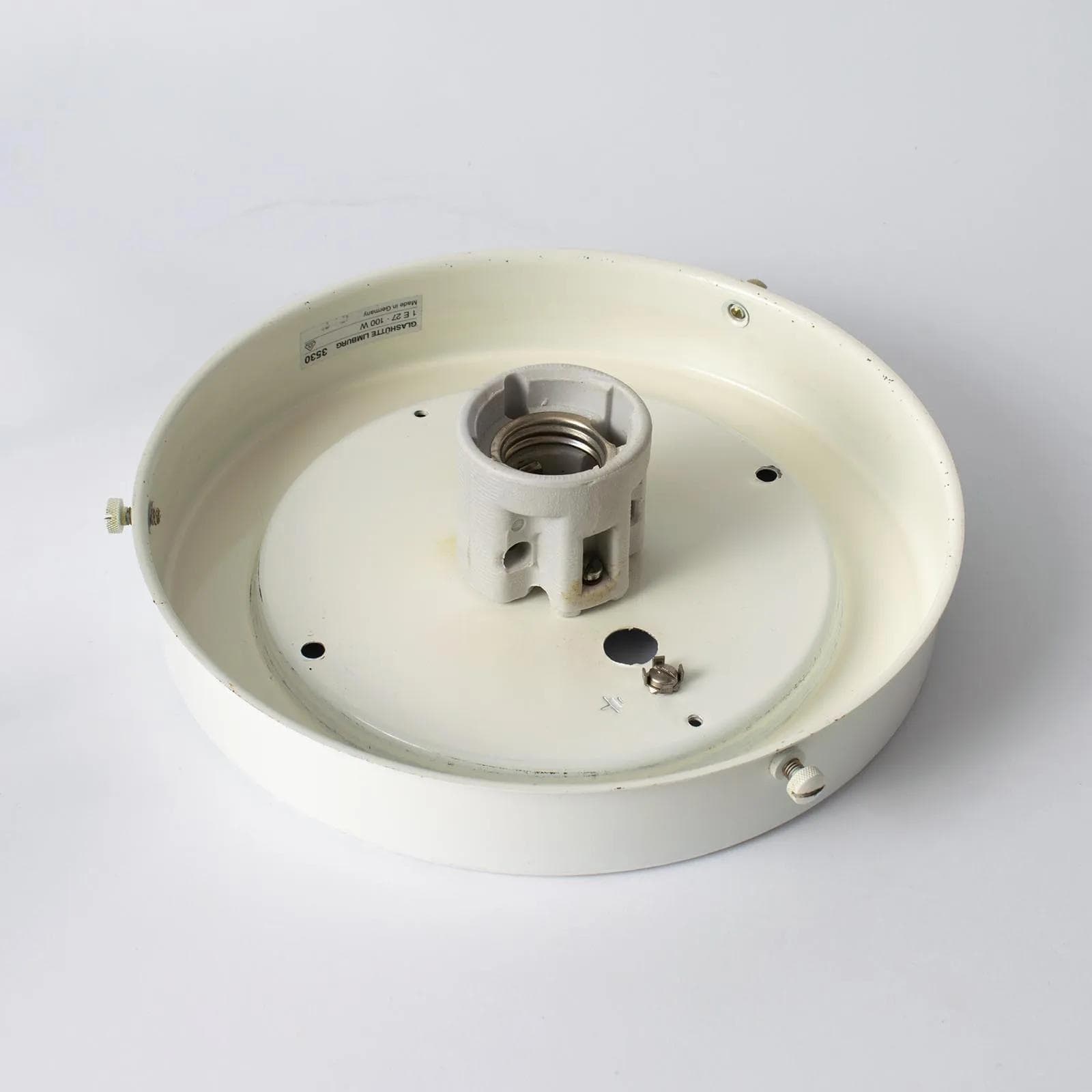 Ceiling Light Limburg, transparent glass, Germany, 1960s/1970s - 161600