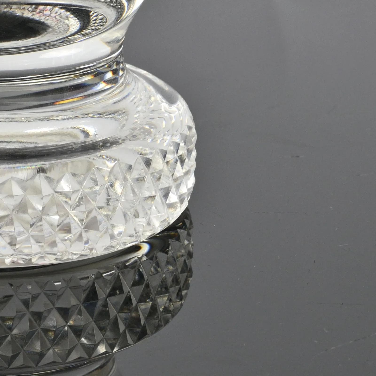 Dzbanek, szkło kryształowe transparentne, Rosenthal, Niemcy, lata 60. - 161592