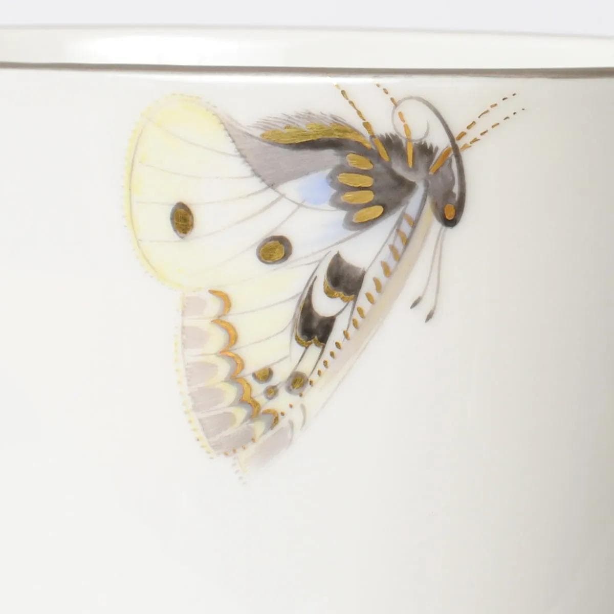 Wazon, porcelana ivory white, proj. T. Petri, KPM, Niemcy, lata 60. - 161533