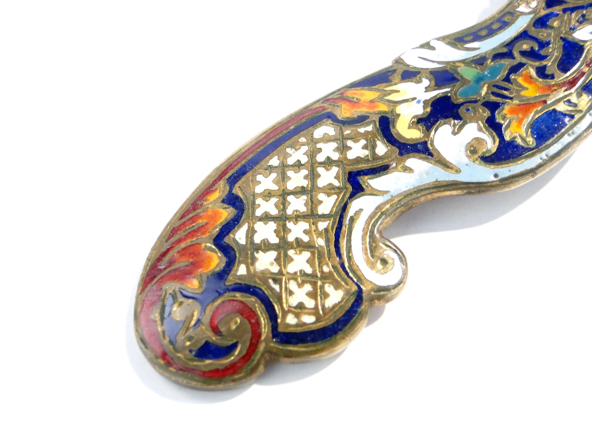 Mirror Rococo, multicolor, gilt bronze, enamel, crystal, France, 19th c. - 163253