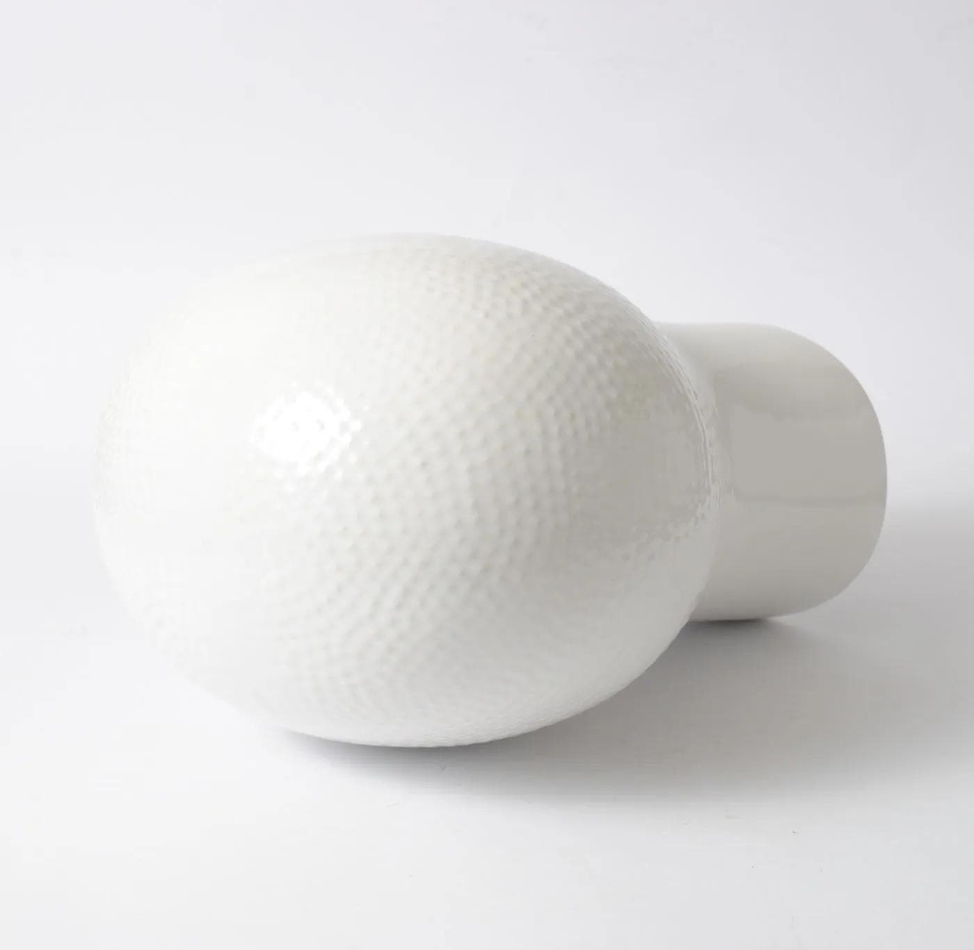 Głowa ceramiczna, biała, ceramika, Royal Delft, Holandia, lata 70. - 161396