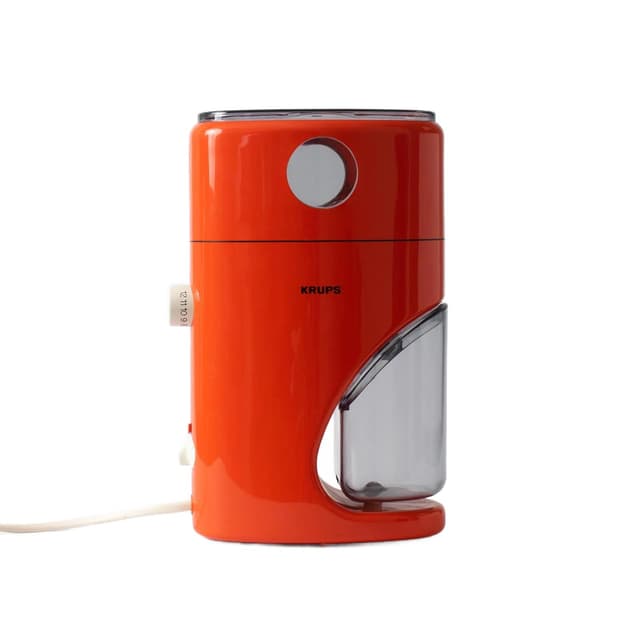 Młynek do kawy, orange, plastik, Niemcy, lata 70. - WYMIARY