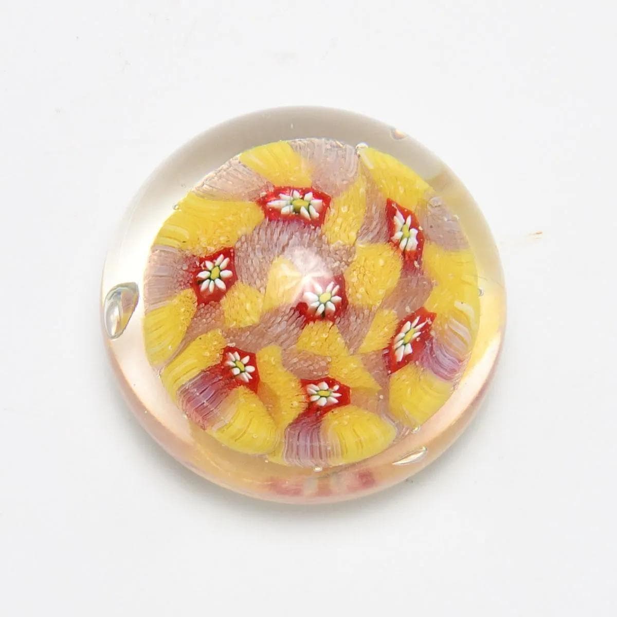 Przycisk do papieru Murano, multikolor, szkło, Włochy, lata 60. - 162329