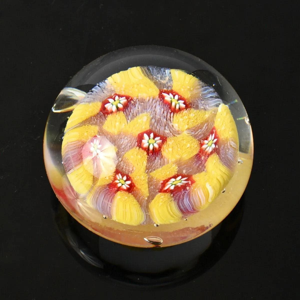 Przycisk do papieru Murano, multikolor, szkło, Włochy, lata 60. - 162331