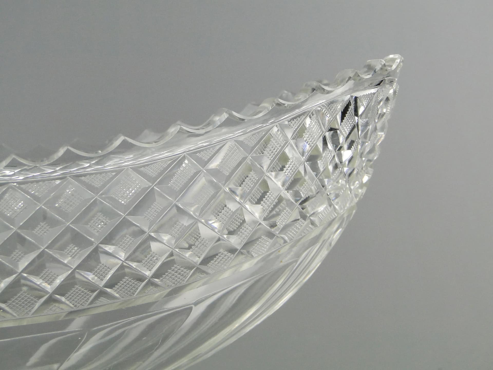 Żardiniera kryształowa, transparentna, kryształ, Baccarat, Francja, 1890–1910 - 162935