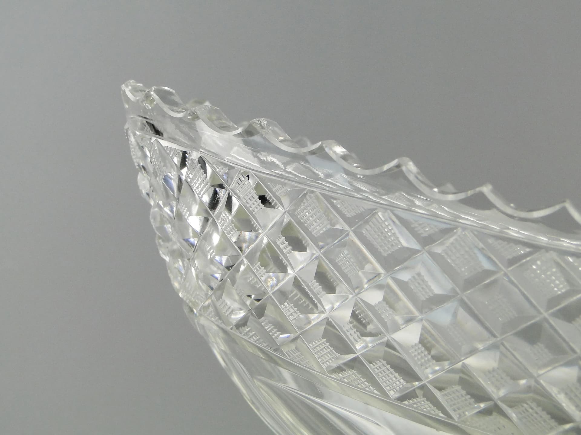 Żardiniera kryształowa, transparentna, kryształ, Baccarat, Francja, 1890–1910 - 162934