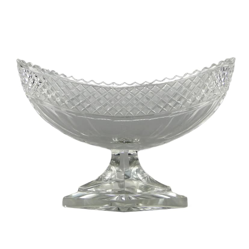 Żardiniera kryształowa, transparentna, kryształ, Baccarat, Francja, 1890–1910