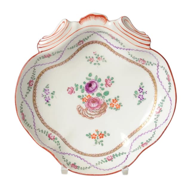 Patera, Samson, porcelana kremowobiała, Francja, XIX w. - WYMIARY