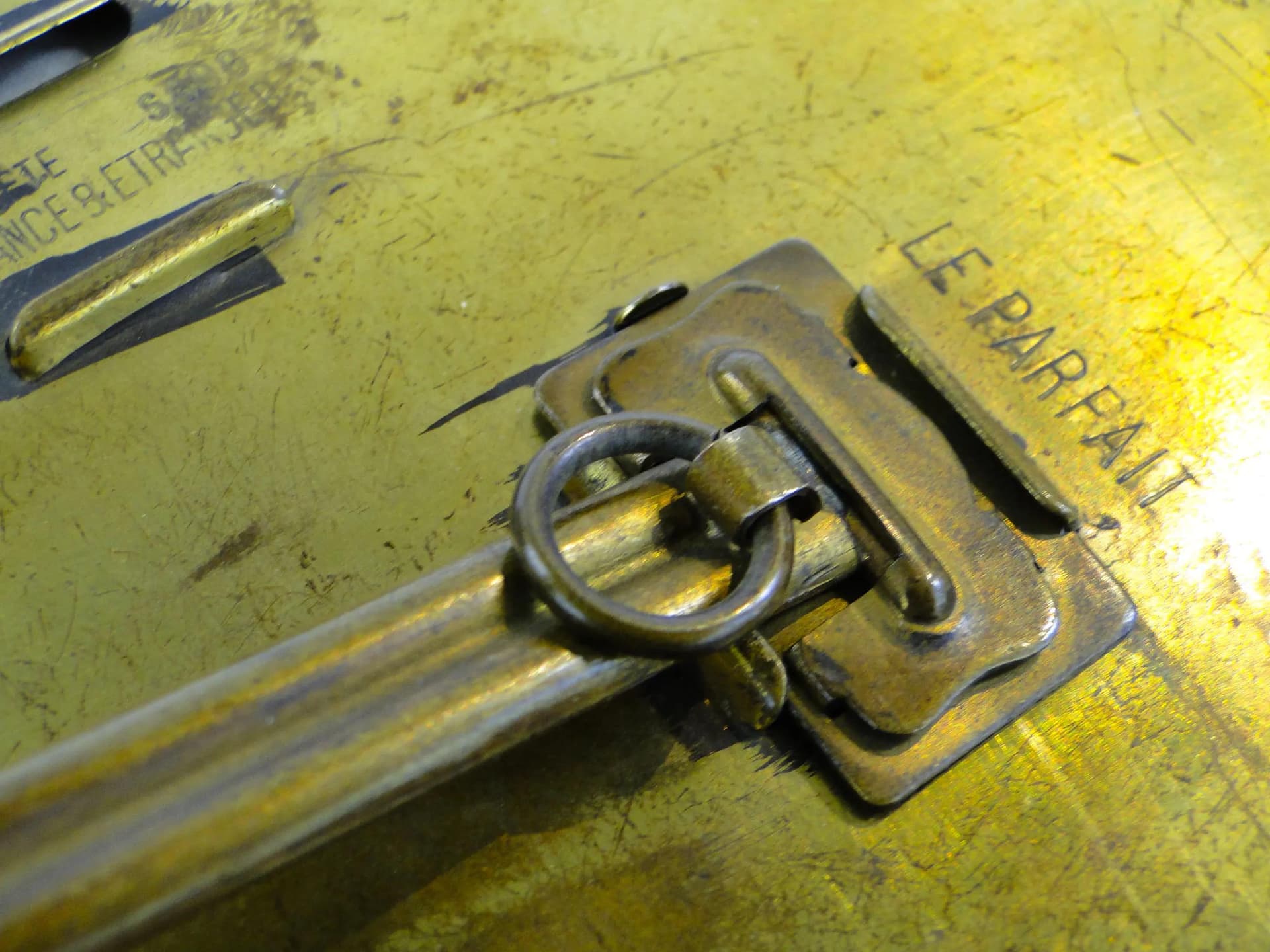 Ramka na zdjęcie Napoleon III, złoty brąz, Francja, XIX w. - 10536