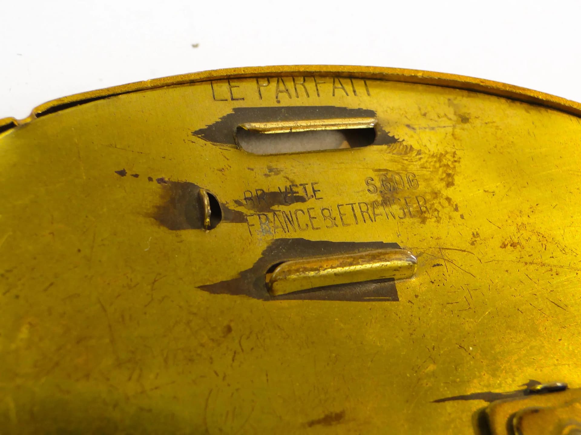 Ramka na zdjęcie Napoleon III, złoty brąz, Francja, XIX w. - 10537