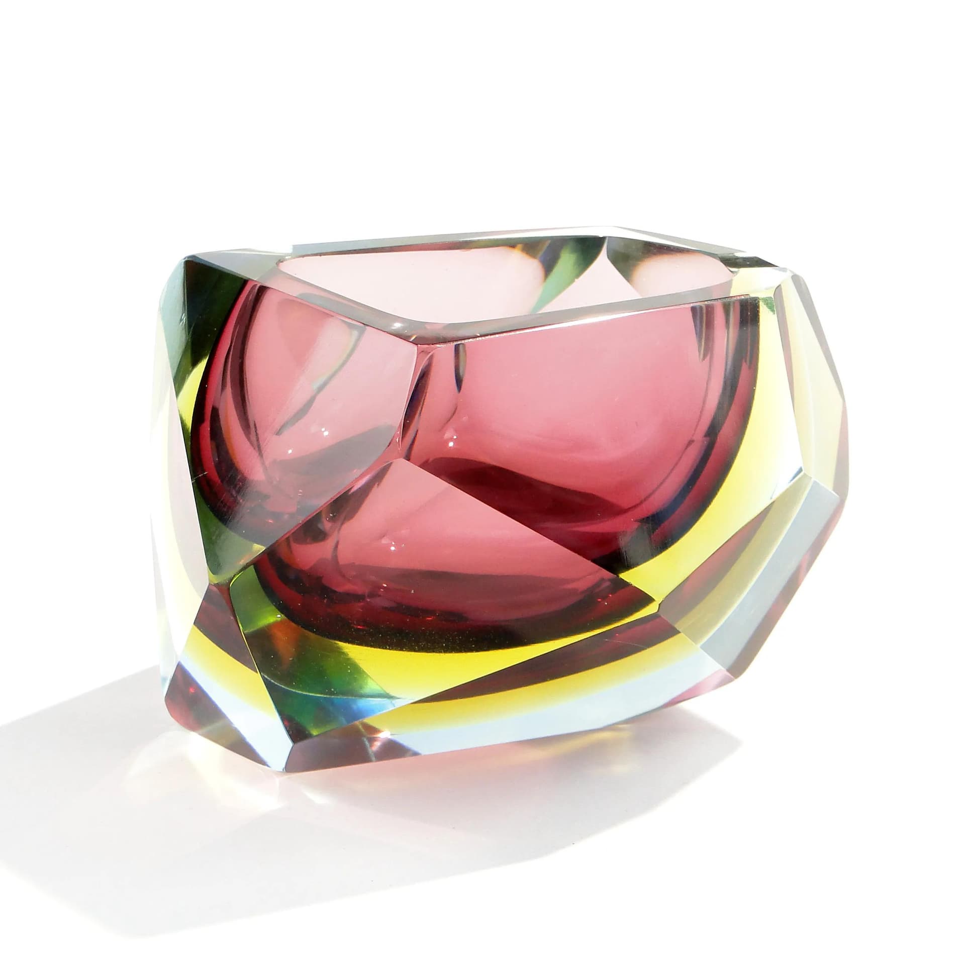 Popielnica Mandruzzato, multikolor, szkło, Murano, Włochy, lata 60. - 162773