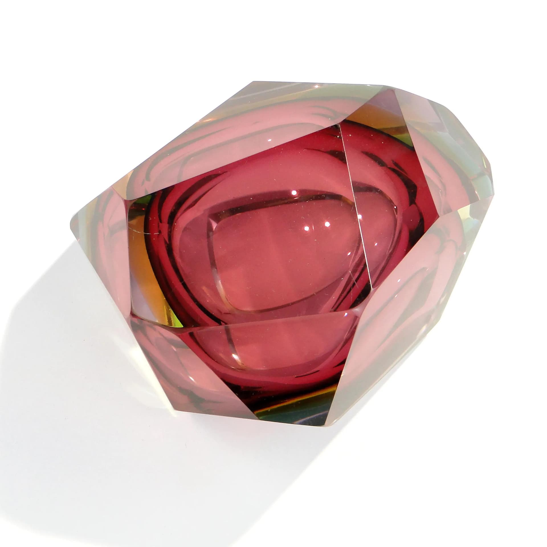 Popielnica Mandruzzato, multikolor, szkło, Murano, Włochy, lata 60. - 162780