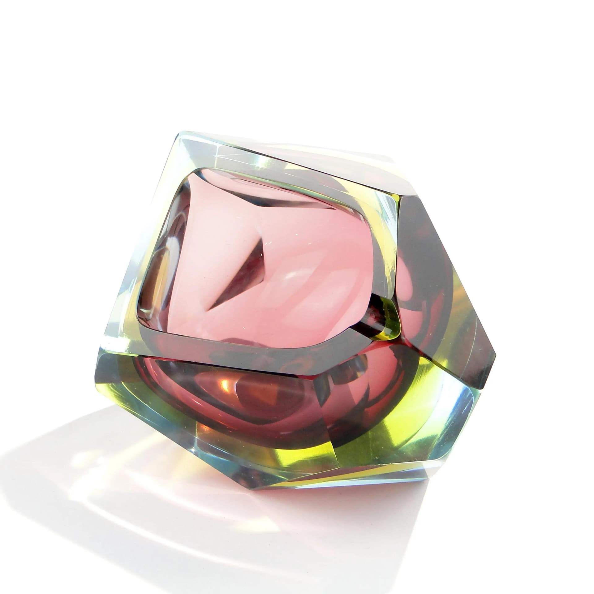 Popielnica Mandruzzato, multikolor, szkło, Murano, Włochy, lata 60. - 162775